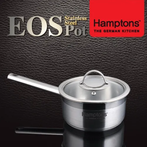 [Hamptons] 독일 햄튼 EOS 인덕션 3중 바닥 편수냄비 16cm (업체별도 무료배송)