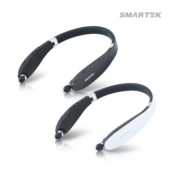 [스마텍]넥밴드 블루투스 이어셋 자동줄감김 STBT-2100 (업체별도 무료배송)