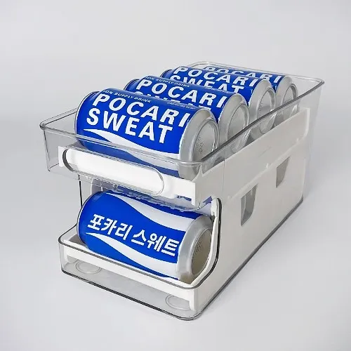 캔음료 디스펜서 2단 트레이 (업체별도 무료배송)
