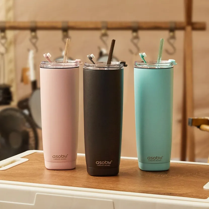 [리퍼] [아소부] 스테인레스 텀블러 600ML 아쿠아리나 (업체별도 무료배송)