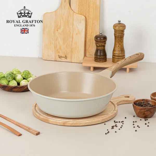 [로얄그래프톤] 코지 IH 세라믹 궁중팬 24cm (업체별도 무료배송)