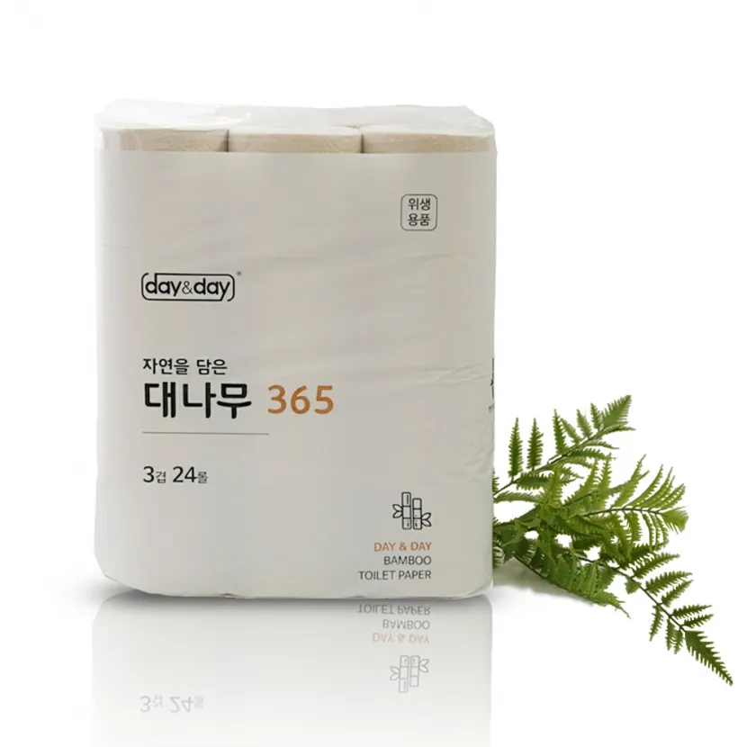 대나무 두루마리 화장지 24롤*2개 (업체별도 무료배송)