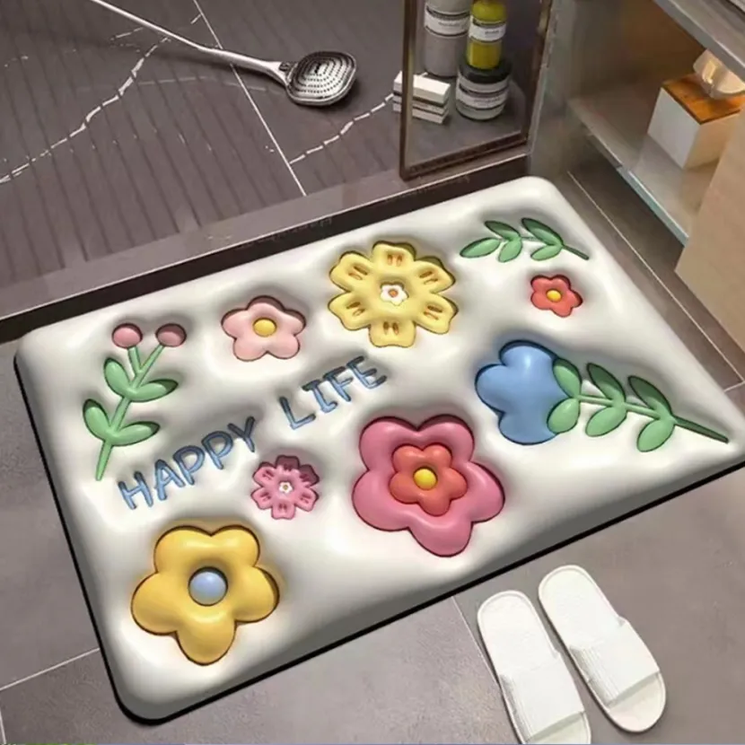 3D 착시 입체규조토 발매트 (업체별도 무료배송)