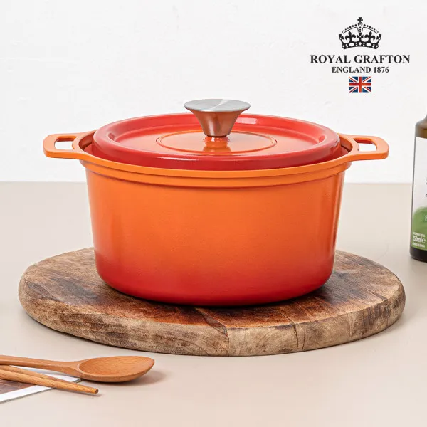 [로얄그래프톤] 브뤼에 IH 세라믹 주물냄비 양수20 RG1044(업체별도 무료배송)