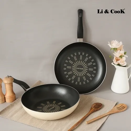 [리앤쿡] 노르딕 IH 프라이팬(프라이팬 28cm, 궁중팬 28cm) (업체별도 무료배송)