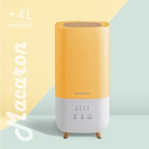 [이녹스프랑] 마카롱 무드 가습기 4L (6컬러무드등/3단계조절/타이머) HMD-2030 (업체별도 무료배송)