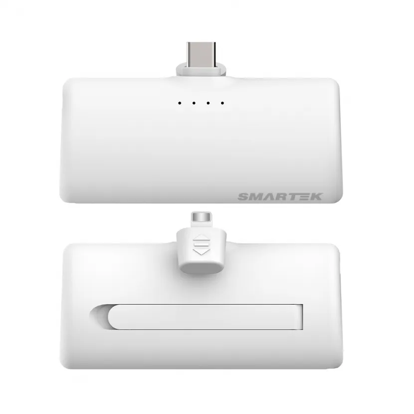 [스마텍] 20W 고속충전 일체형 보조배터리 (C타입/8핀) 5,000mAh (업체별도 무료배송)