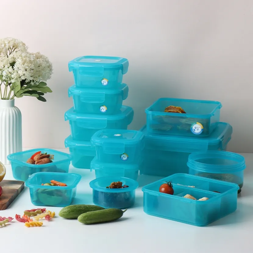 BPA free 맥스쿡 항균 블루 밀폐용기 7종 골라담기 (업체별도 무료배송)