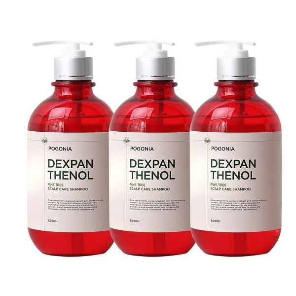 [포고니아] 덱스판테놀 파인트리 스칼프케어 샴푸 500ml x 3개 (업체별도 무료배송)