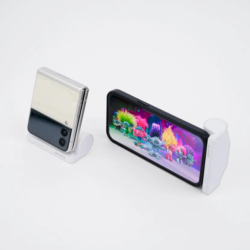 [스마텍] 스탠드 거치 보조배터리 5,000mAh STPB-DBH500 (업체별도 무료배송)