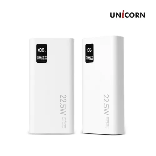[유니콘] 대용량 20000mAh PD22.5W PD3.0 QC3.0 초고속 C타입 고출력 보조배터리 PD-20000M (업체별도 무료배송)
