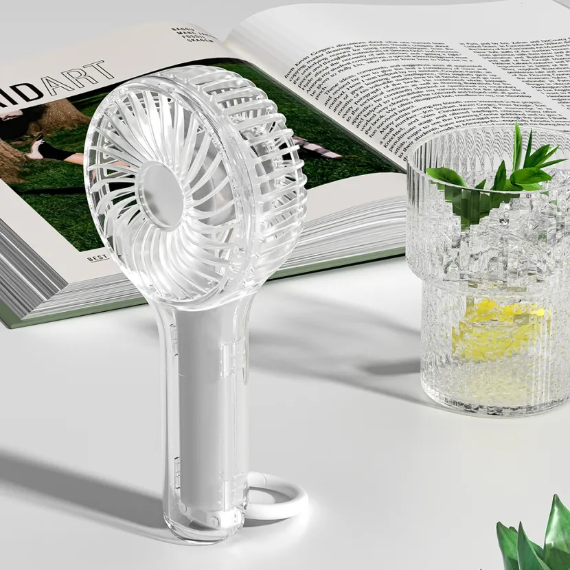 [HIGHON] 하이온 휴대용 LED 투명 선풍기 H38 (업체별도 무료배송)