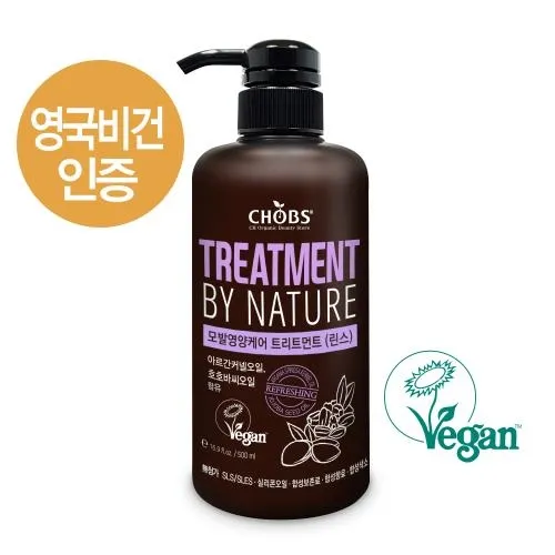 [CHOBS] 친환경 비건 버블 트리트먼트 500ml x 2개 (업체별도 무료배송)