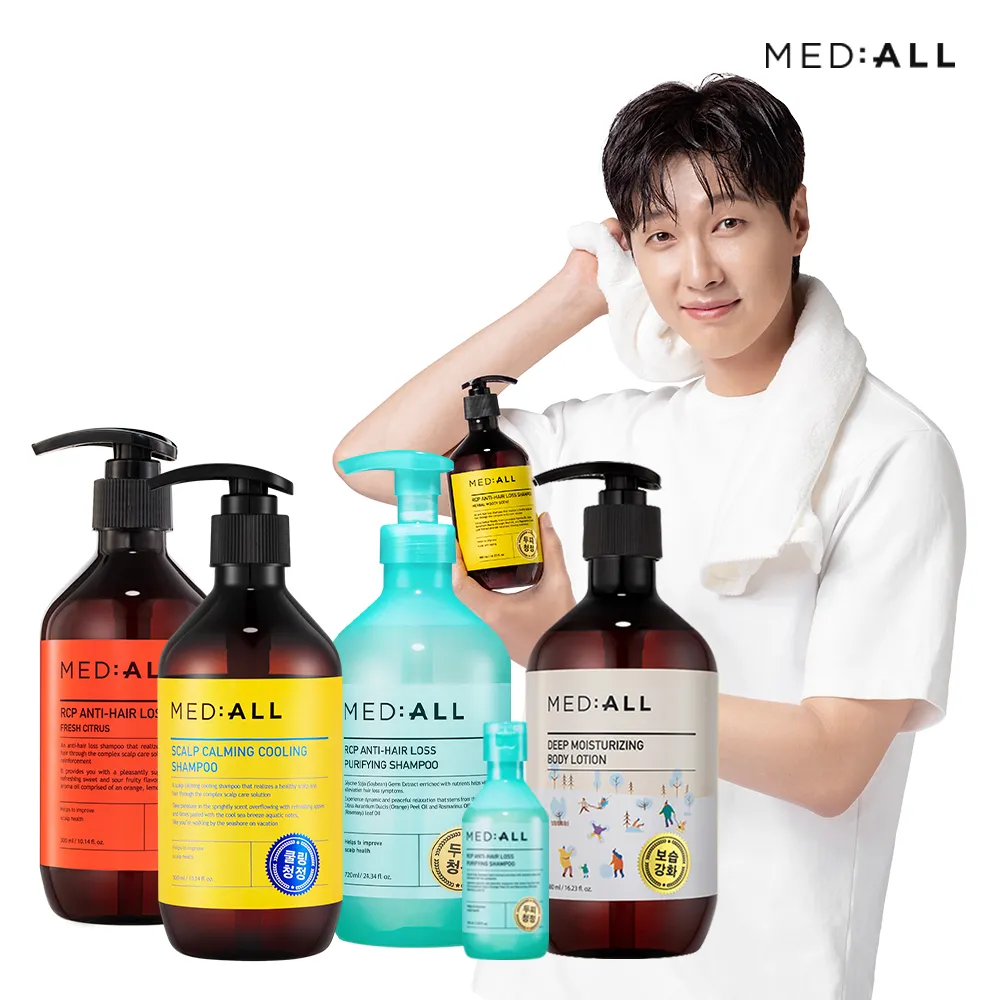 [메디올] 샴푸/바디로션 7종 골라담기 (탈모증상완화 기능성)(업체별도 무료배송)