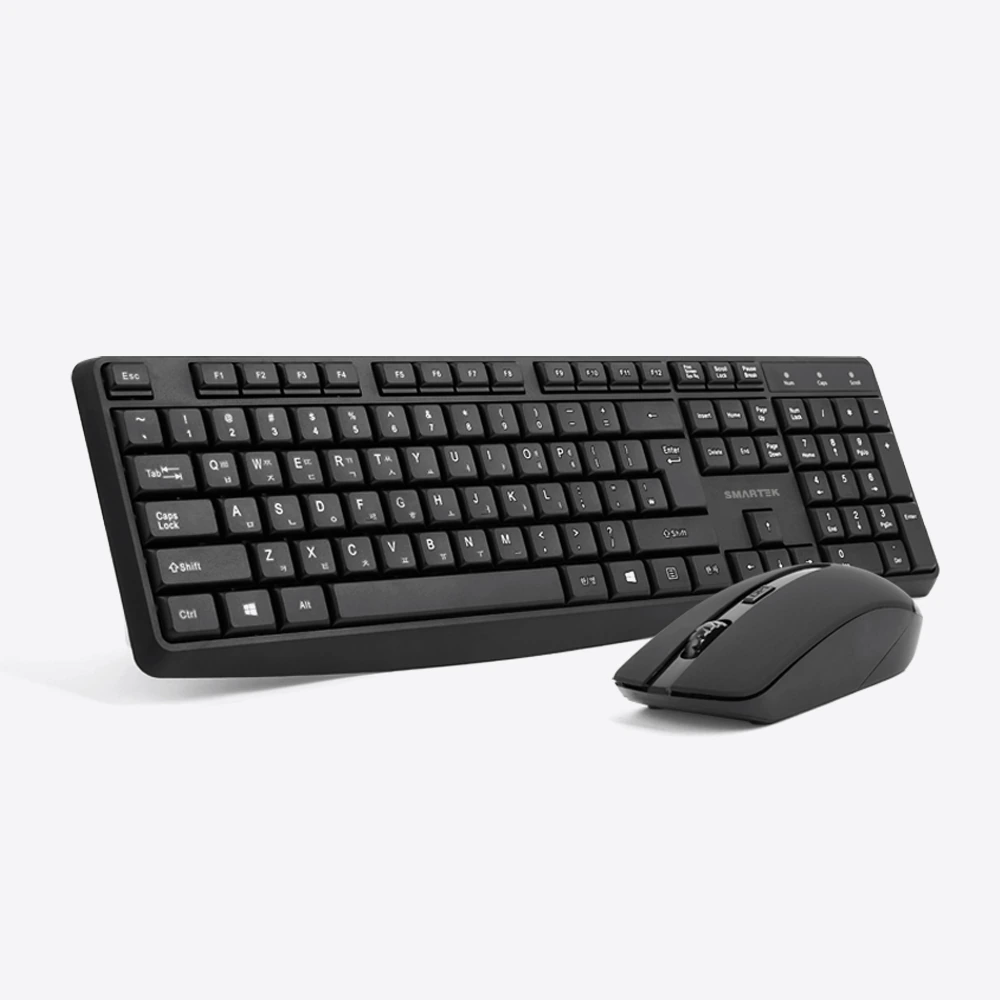 [스마텍] 무선 키보드 마우스세트 STC-250 (업체별도 무료배송)
