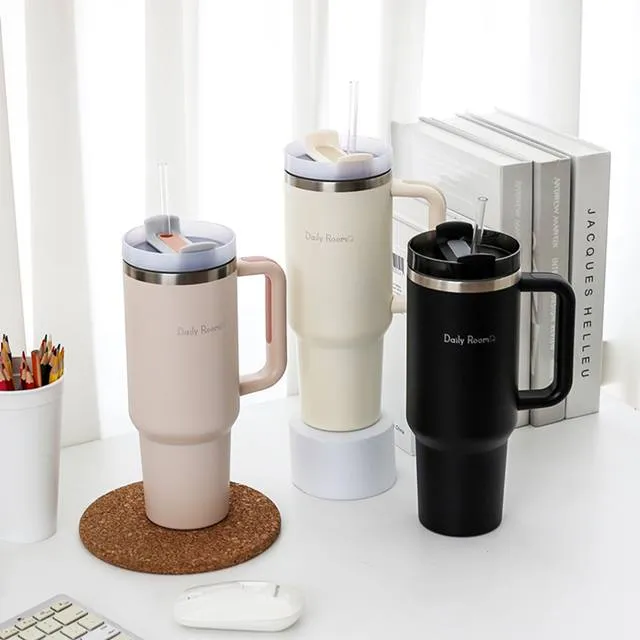 [데일리룸] 메가 텀블러 대용량 손잡이 1200ml (업체별도 무료배송)