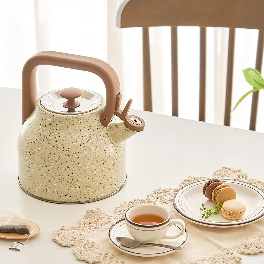 [DELLAGO] 바닐라빈 IH 세라믹 주전자 3L (업체별도 무료배송)