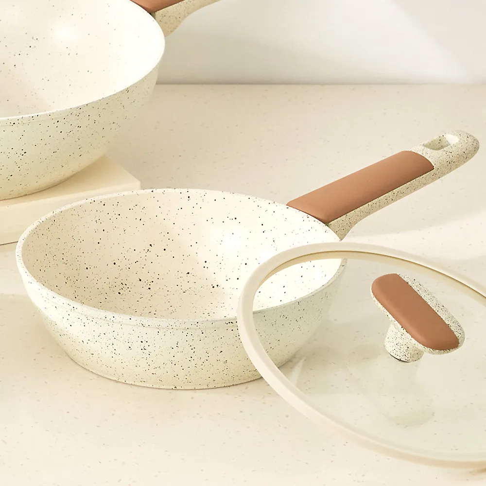 [DELLAGO] 바닐라빈 IH 세라믹 소테팬 24CM (업체별도 무료배송)