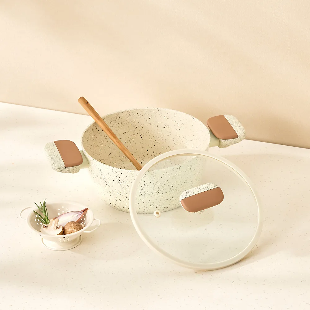 [DELLAGO] 바닐라빈 IH 세라믹 양수 20CM (업체별도 무료배송)