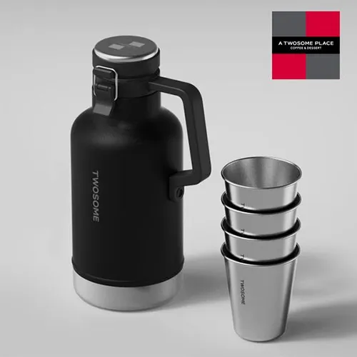 [투썸플레이스] 그라울러 세트 1.9L + 컵 4개 선물세트 (업체별도 무료배송)