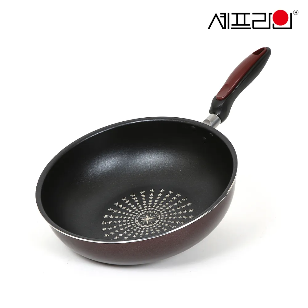 [셰프라인] 대한민국제조 인덕션 CL 궁중팬 가벼운 넌스틱 볶음밥 웍 28cm (업체별도 무료배송)