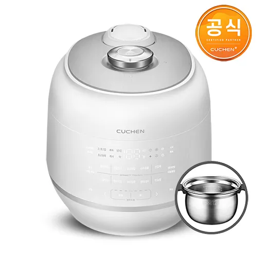 [쿠첸] 121 마스터플러스 10인용 풀스텐 IH압력밥솥 CRT-PWPS1012SR(업체별도 무료배송)