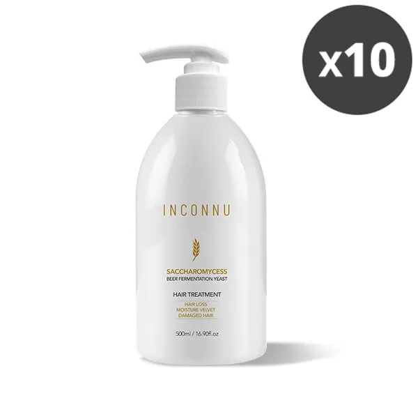 [인칸누] 사카로미세스 헤어 트리트먼트 500ml x 10개 (업체별도 무료배송)