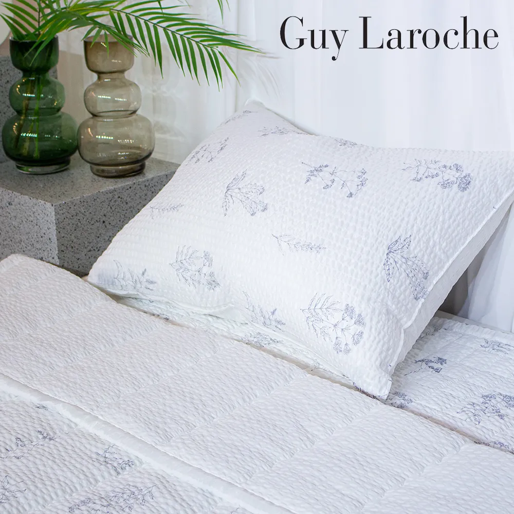 [Guy Laroche] 기라로쉬 테라피 시어서커 세트 S(이불+패드+베게1P)(업체별도 무료배송)