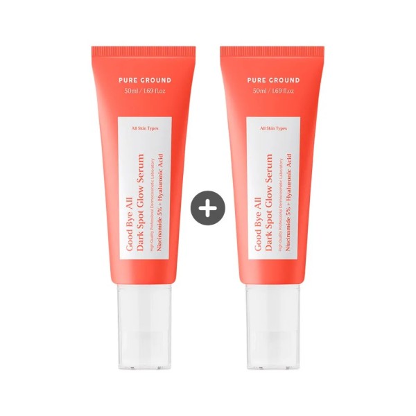 [1+1][퓨어그라운드] 굿바이 올 잡티케어 세럼 50ml (미백/주름개선 기능성)(업체별도 무료배송)