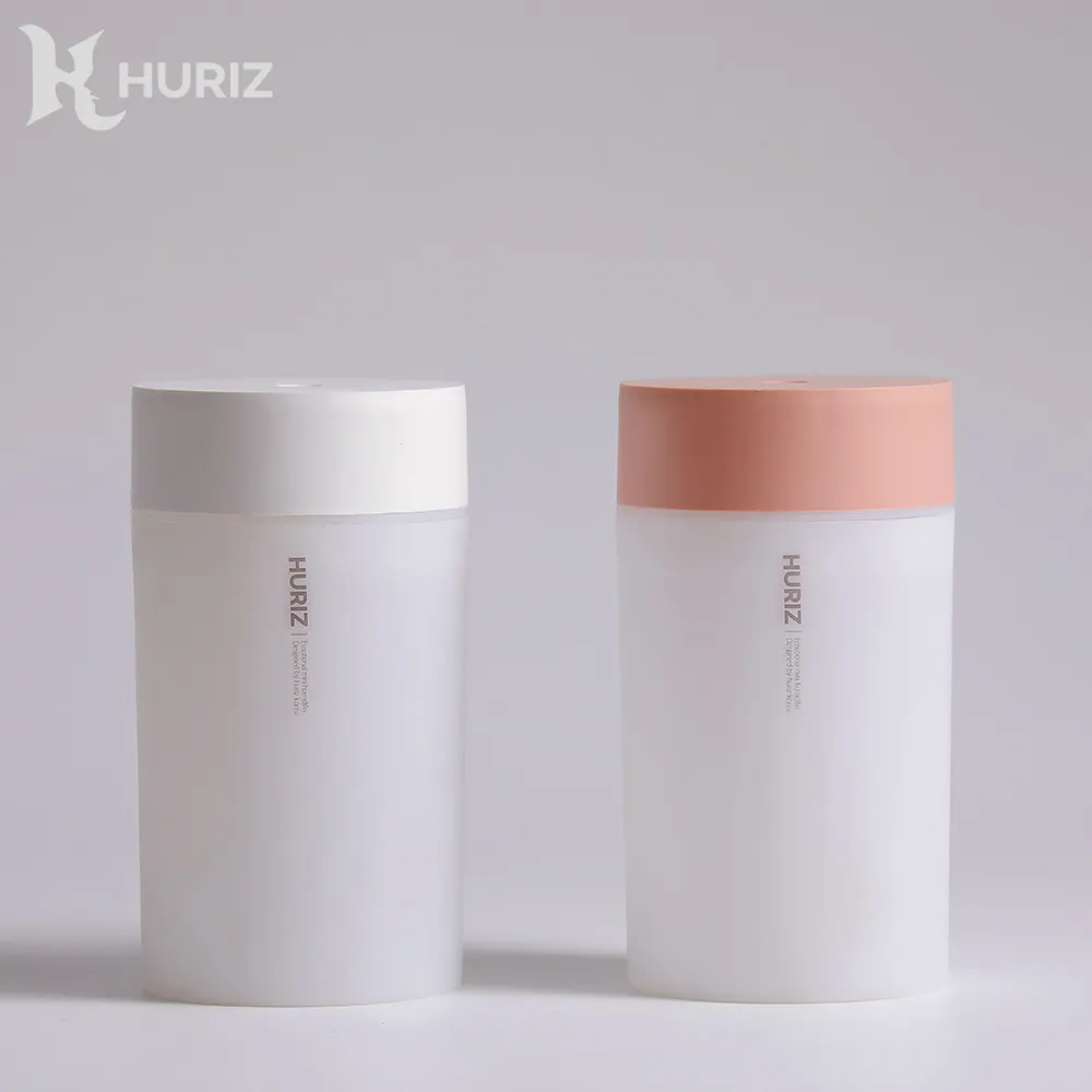 [휴라이즈] 미니 가습기 무드등 (화이트/피치) 400ml HU-FURIMIST (업체별도 무료배송)