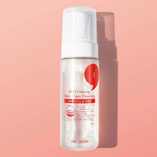 [피부쉼] 레드카밍 딥 폼 클렌징 150ml (업체별도 무료배송)