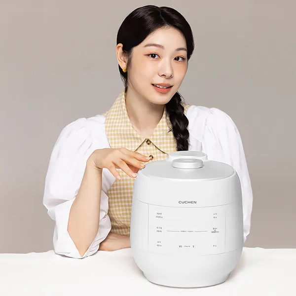 [쿠첸] 김연아 GRAIN 6인용 듀얼프레셔 풀스테인레스 최고급형 밥솥 CRT-PWPD0611SFU (업체별도 무료배송)