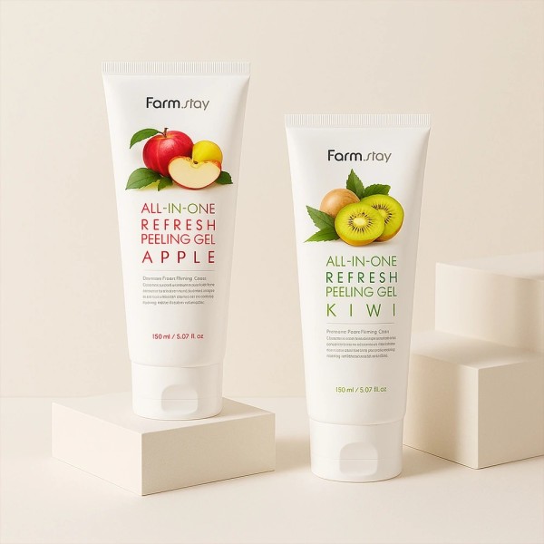 [1+1][팜스테이] 페이스&바디 올인원 리프레쉬 필링 젤 180ml(3종 중 선택)(업체별도 무료배송)