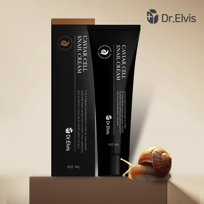 [닥터엘비스] 캐비어 셀 스네일 크림 100ml (미백/주름개선 기능성)(업체별도 무료배송)
