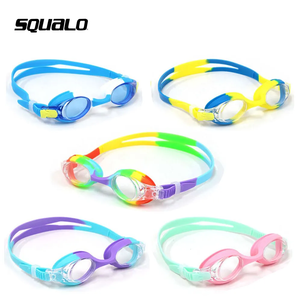 스쿠알로 SQUALO 아동용 주니어 김서림 방지형 물안경 SGL-3100 (업체별도 무료배송)
