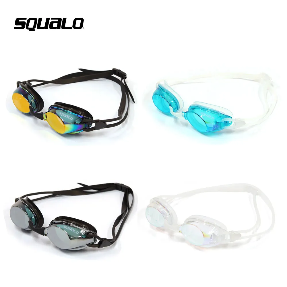 스쿠알로 SQUALO 레이싱 미러 수경 물안경 안티포그 SGL-4900M (업체별도 무료배송)