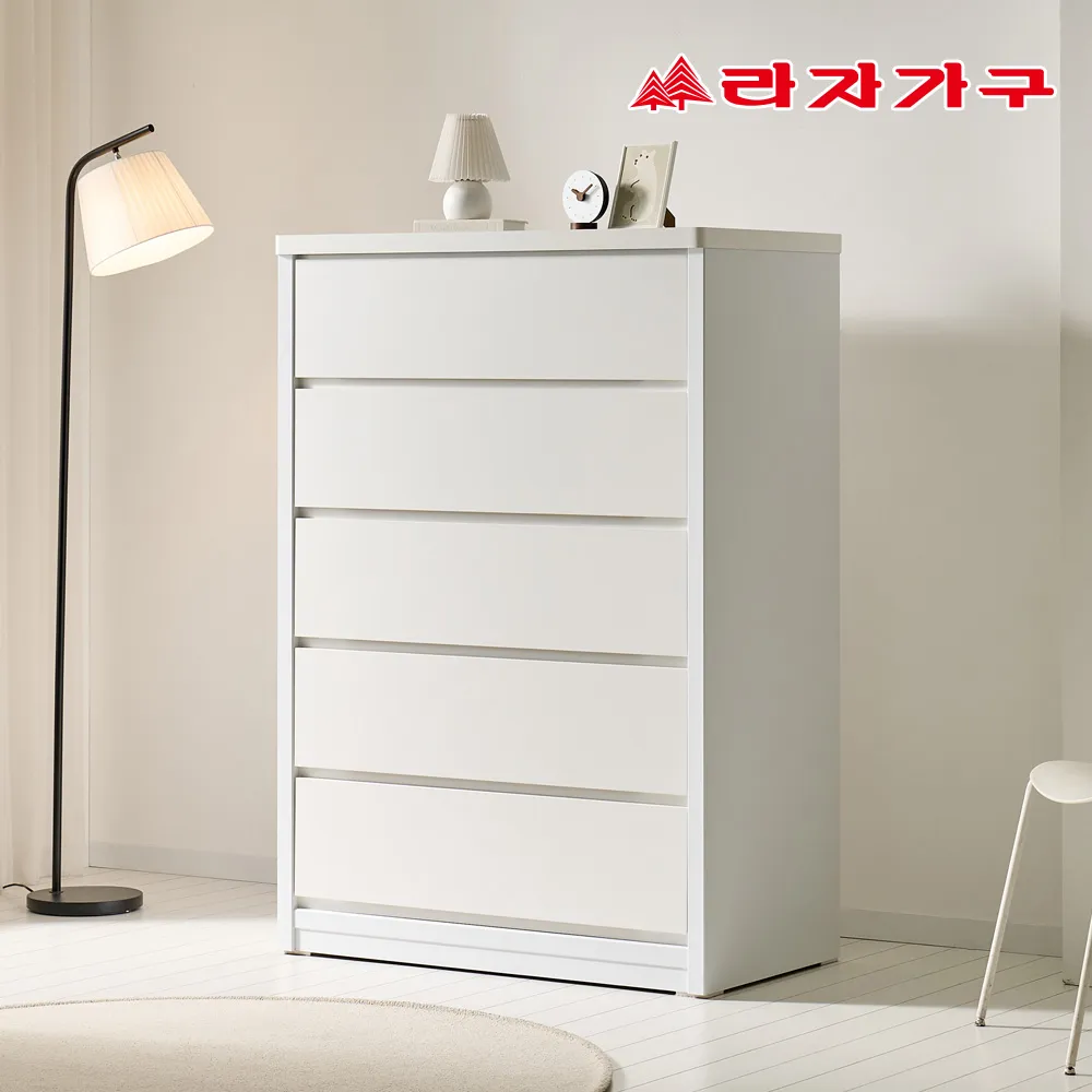 [라자가구] 빅자이언트 1000 5단 칸칸 속깊은 E0 다용도 옷 수납 서랍장 (방문설치배송)
