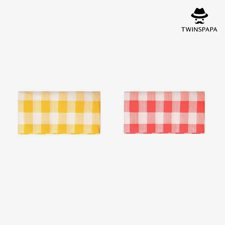 일회용 비닐 체크 캠핑 테이블보 2color (2개이상 구매가능) (업체별도 무료배송)