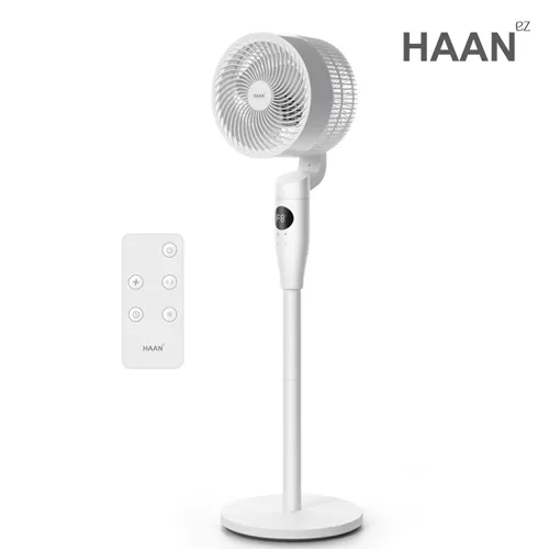 [한경희] AI 음성인식 8단풍속 리모컨 스탠드 서큘레이터 선풍기 HAAN-HDC330 (업체별도 무료배송)