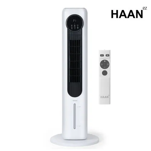 [한경희] 타워형 4L 리모컨형 타워팬 냉풍기 HAAN-L400(업체별도 무료배송)