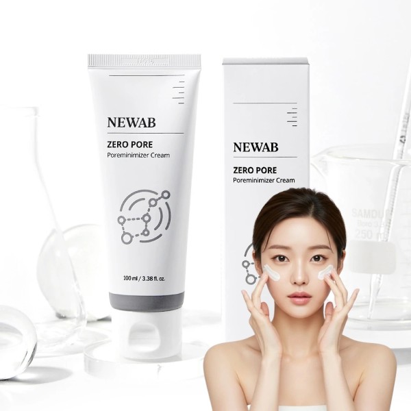[뉴에이비] 제로포어 모공 수축 크림 100ml (미백/주름개선 기능성)(업체별도 무료배송)