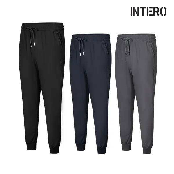 [INTERO]인테로골프웨어 남성 골프 데일리 아이스 조거팬츠 XMMQ (업체무료배송)