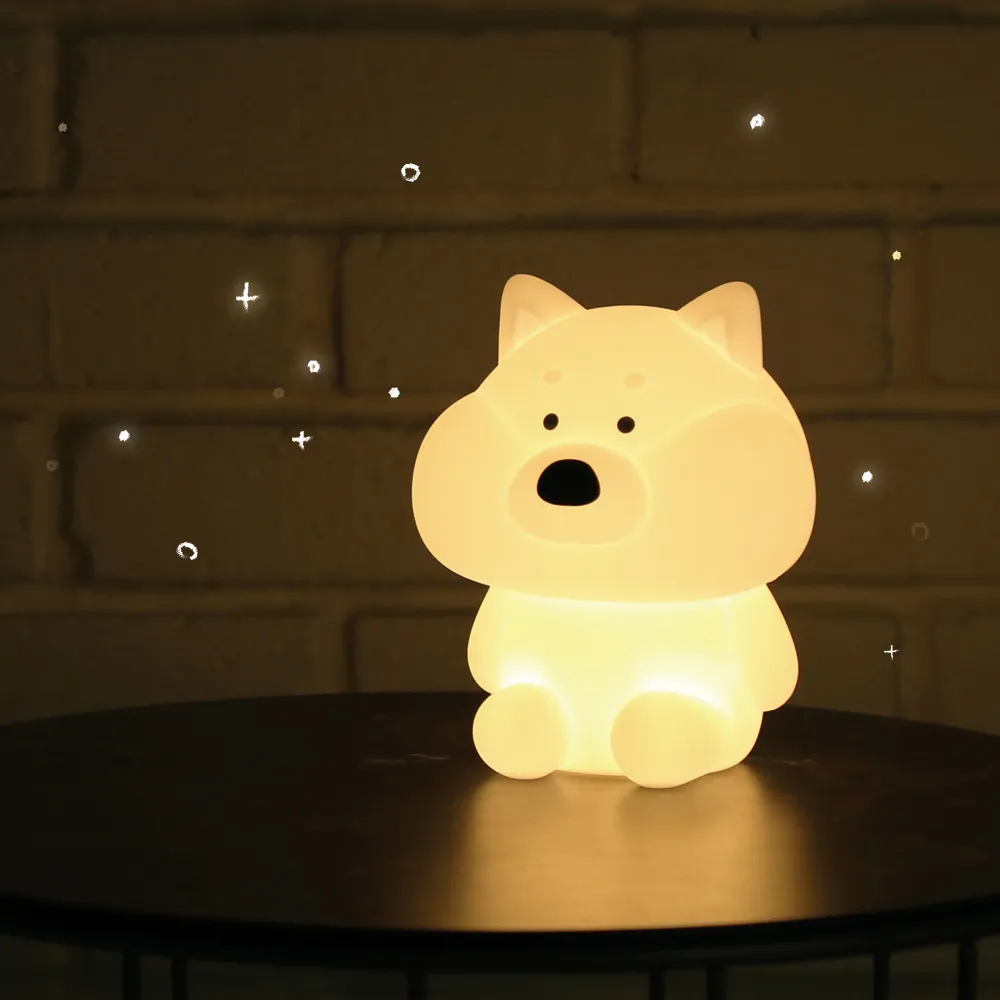 [모찌타운] LED 시바 캐릭터 수면 무드등 (업체별도 무료배송)