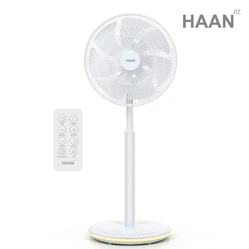 [한경희] 14형 스마트 무드등 3D회전 BLDC 무선 선풍기 HAAN-HDC190 (업체별도 무료배송)