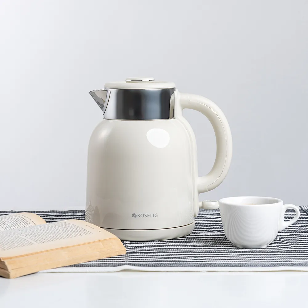 [KOSELIG]코슬리 무선 전기주전자 D2515W 스테인레스 1.5L (업체별도 무료배송)