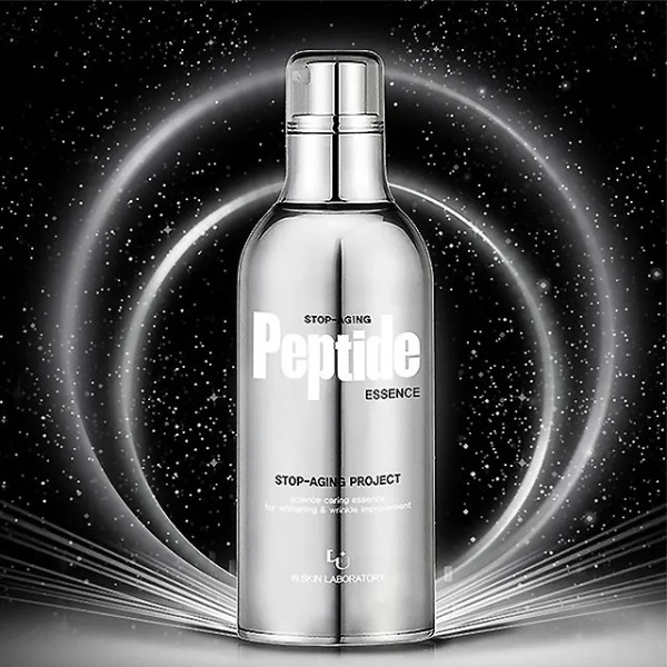 [W.SKIN] 스탑에이징 펩타이드 에센스 100ml (미백/주름개선 기능성)(업체별도 무료배송)