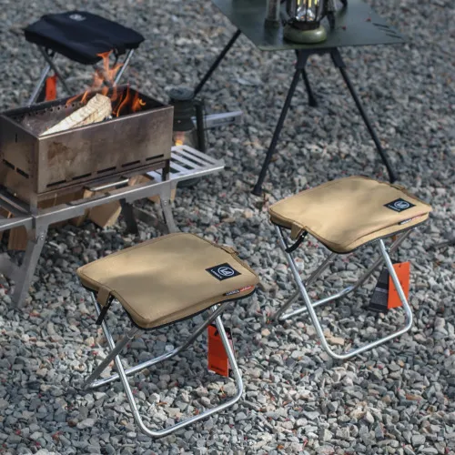 [락셀] 등산 피크닉 의자 경량 듀랄루민 BBQ 체어 2컬러 택1 (업체별도 무료배송)