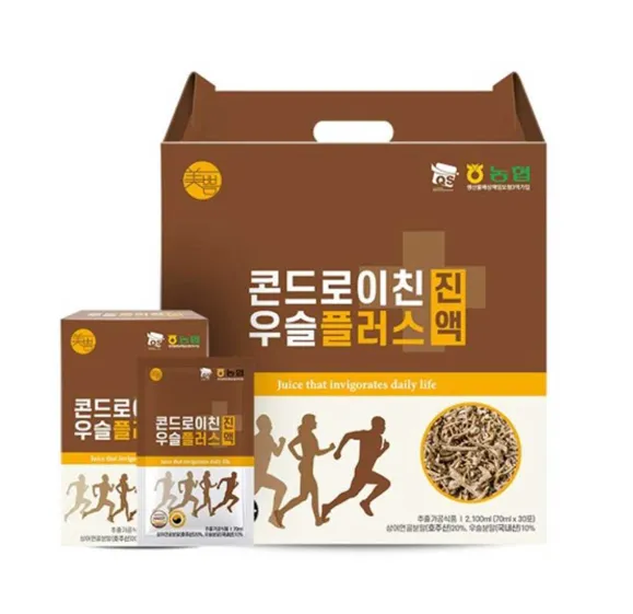 [농협] 콘드로이친 우슬 플러스 진액 1박스 (70ml x 30포)(업체별도 무료배송)