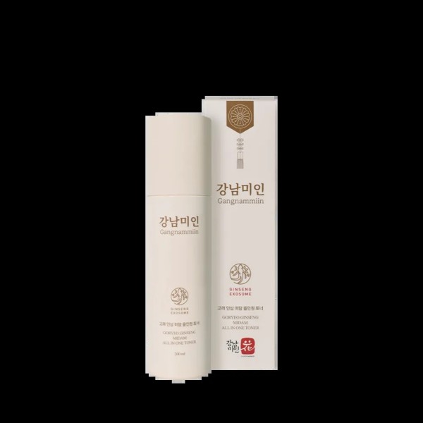 [강남미인] 고려 인삼 미담 올인원 토너 200ml (미백/주름개선 기능성)(업체별도 무료배송)