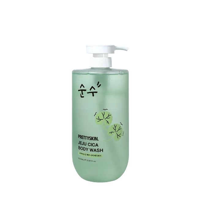 [프리티스킨] 제주 시카 바디워시 1000ml (업체별도 무료배송)